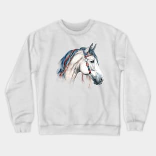 White Horse Crewneck Sweatshirt